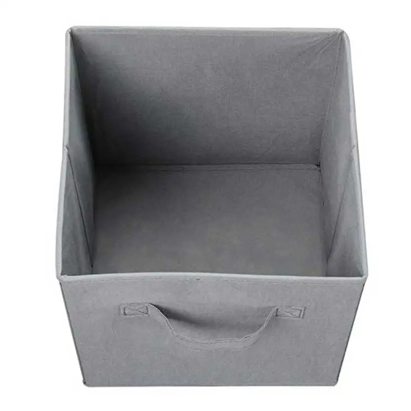 Hot Prodej Non-Tkané Tkaniny Kniha Drobnosti Textilie Storage Box Cube Zásobníky Hadříkem Organizátor Koše Skládací Skříň Zásuvky Zásobníků 4