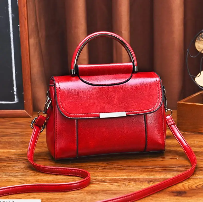 Hot styl hot prodej dámské straně nákladního taška přes rameno retro typ dámský patent-kožené pouzdro 3
