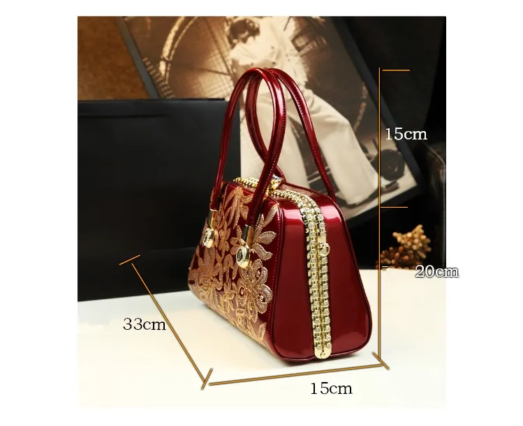 ICEV nové módní flitry výšivkou, luxusní kabelky ženy, tašky, značkové dámské večerní spojka sponu messenger bag horní madlo sac 2