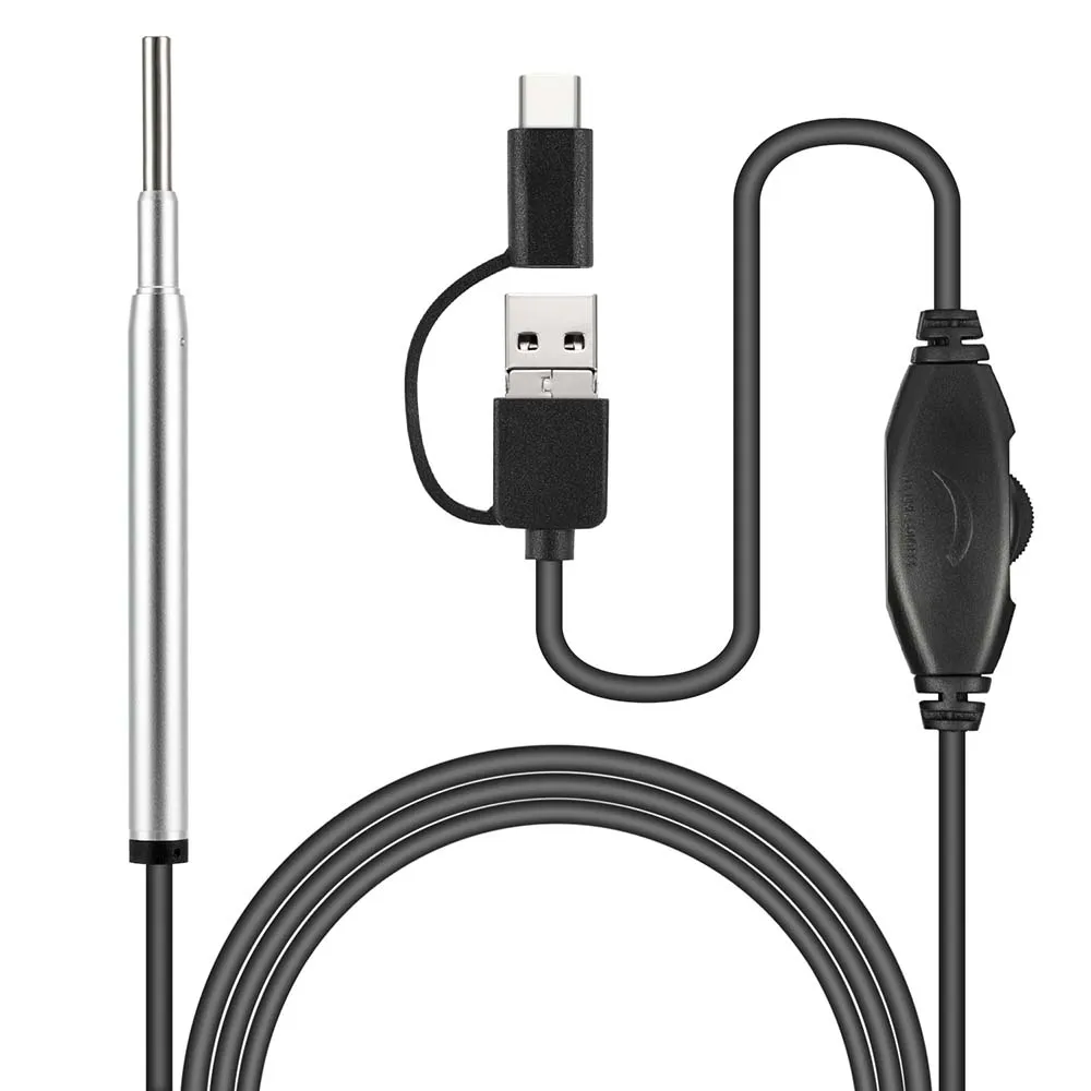 In-ear Mini Lékařské Endoskop Fotoaparát 3.9 mm USB Endoskop Inspekční Kamera pro OTG Android Telefonu, PC Ušní, Nosní, Boroskopu 3
