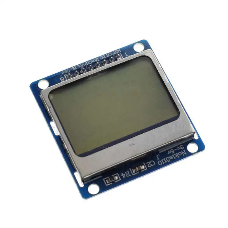 Inteligentní Elektronika displej Lcd Modul Displeje Monitoru Modré Podsvícení Adaptér Pcb 84x48 Lcd pro Nokia 5110 Displej Pro Arduino 0
