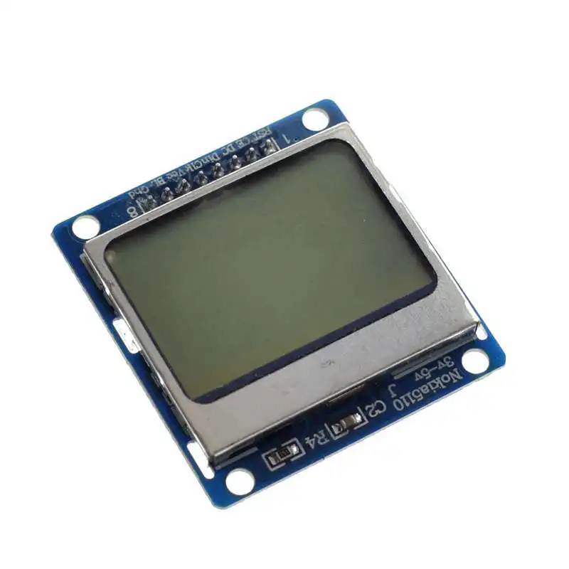 Inteligentní Elektronika displej Lcd Modul Displeje Monitoru Modré Podsvícení Adaptér Pcb 84x48 Lcd pro Nokia 5110 Displej Pro Arduino 2
