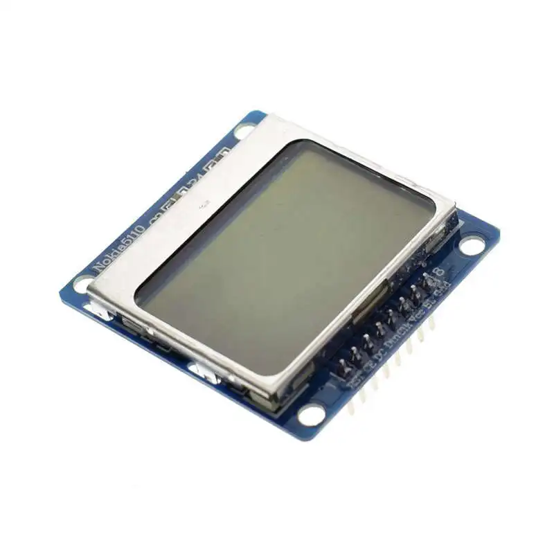 Inteligentní Elektronika displej Lcd Modul Displeje Monitoru Modré Podsvícení Adaptér Pcb 84x48 Lcd pro Nokia 5110 Displej Pro Arduino 4