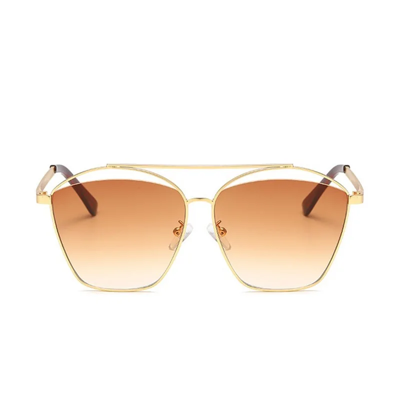 Jedinečné Čtvercové Slitiny sluneční Brýle Pro Ženy 2020 Módní Vintage Duté Brýle Gradient Sluneční Brýle Ženy Módní Brýle UV400 0