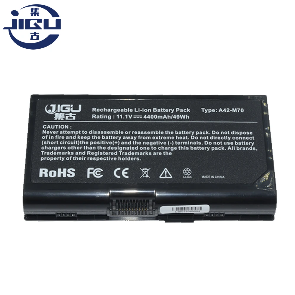 JIGU 6CELLS Laptop Baterie Pro Asus A32-F70 A32-M70 A41-M70 A42-M70 L0690LC L082036 f70sl G71V M70v X71SL X72J F70 M70 N70 N90 0