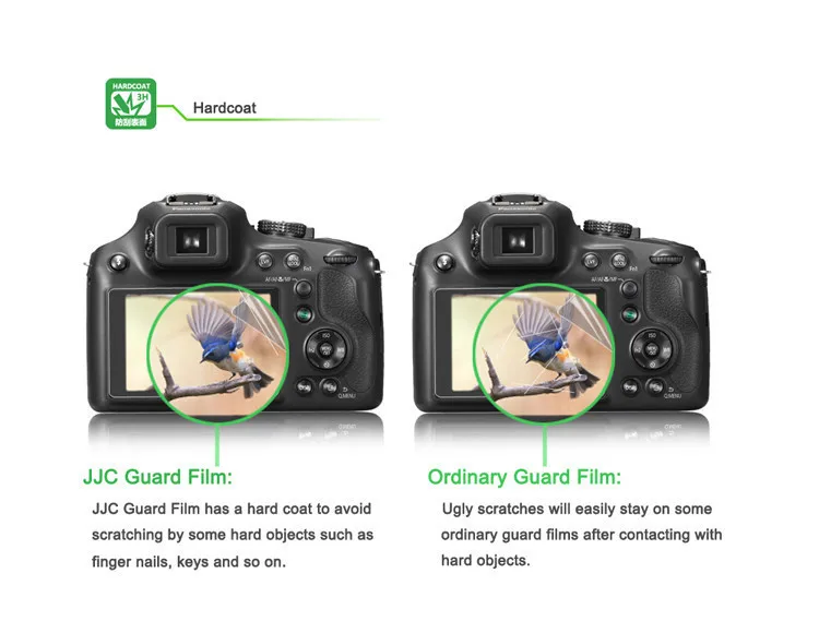 JJC LCP-6D LCD Screen Protector Stráže Film (2 Sady) pro Canon 6D 0