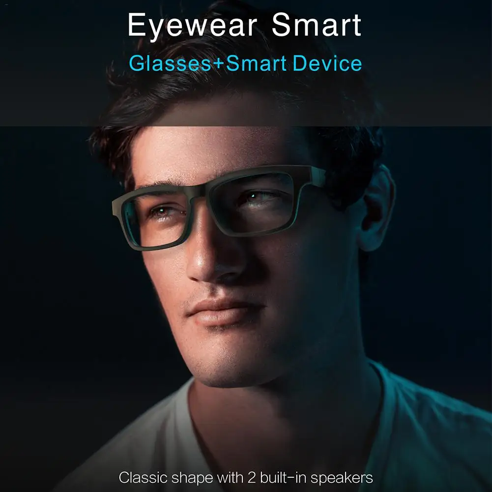 K1 Audio Brýle Smart Wireless Bluetooth 5.0 Sluchátka Sportovní Brýle Anti-Blue Bluetooth Brýle Pro Muže, Ženy, Módní Brýle 1