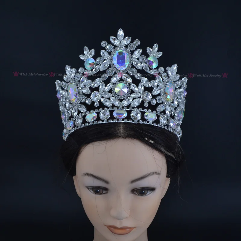 Korunky krásy Australské Drahokamu Crystal svatební Svatební Šperky Diadém Módní Vlasové Doplňky Pro Ženy, Nastavitelný mo225 0