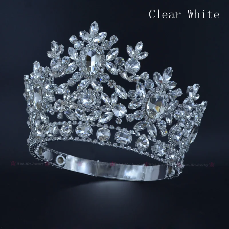 Korunky krásy Australské Drahokamu Crystal svatební Svatební Šperky Diadém Módní Vlasové Doplňky Pro Ženy, Nastavitelný mo225 4