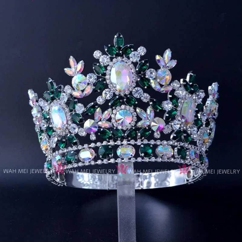 Korunky krásy Australské Drahokamu Crystal svatební Svatební Šperky Diadém Módní Vlasové Doplňky Pro Ženy, Nastavitelný mo225 5