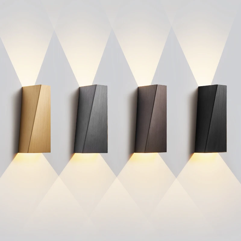Kreativní Geometrické LED Nástěnné Světlo Moderní Noční Nástěnné Svítidlo v minimalistickém Pozadí Schodiště, Uličky, Chodby, nástěnného Svícnu Osvětlení 2