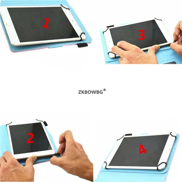 Kryt pro Samsung Galaxy Tab A6 E 4 3 2 7.0/Lenovo Tab E7 4 3 2 7 /Huawei Mediapad T3 T2 T1 7.0 7 Palcový Tablet Univerzální Pouzdro 1