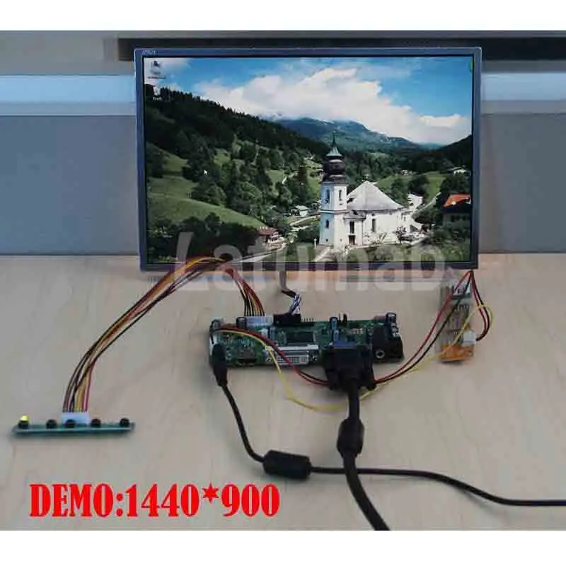 Latumab Nové LCD LED Controller Board Řidiče, kit pro LTN140W1-L01 HDMI + DVI + VGA 1