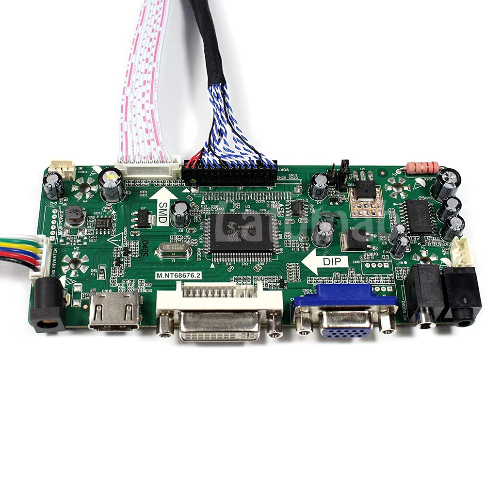 Latumab Nové LCD LED Controller Board Řidiče, kit pro LTN140W1-L01 HDMI + DVI + VGA 2