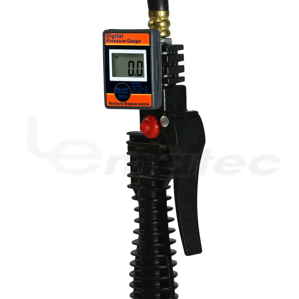 LEMATEC Grip-type Lightweight Electric Pneumatiky Nafukovacím s digitální tlakoměr Vzduchu Nástroj Pneumatika Péče Tchaj-wan z 5