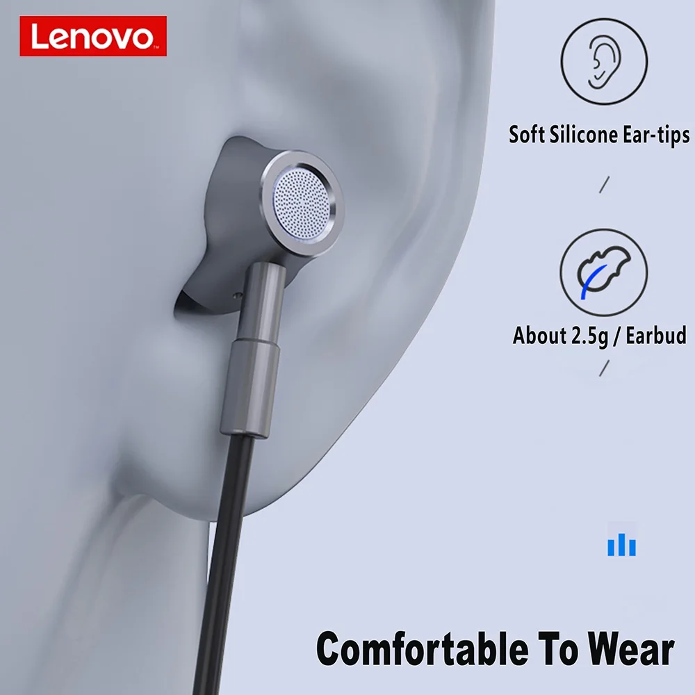 Lenovo HE06 Bluetooth 5.0 Sluchátka Bezdrátová Stereo Sluchátka Sportovní Magnetické Bluetooth Headset Sportovní Běh Vodotěsné Sluchátka 1