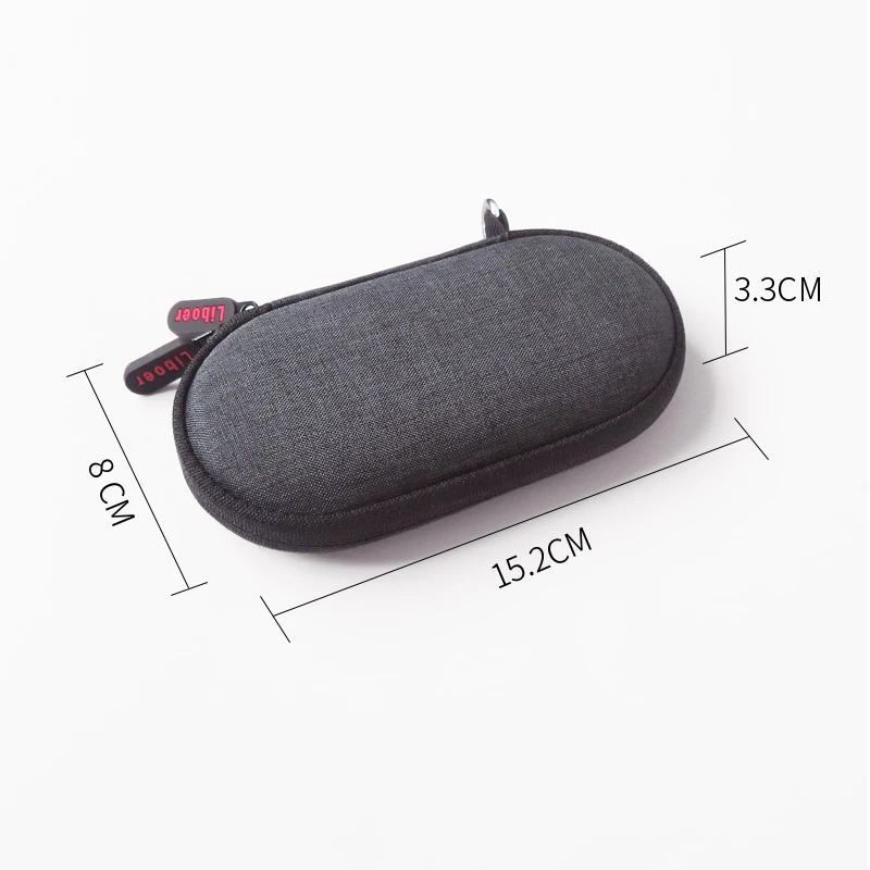 Liboer Těžké Nést Mini Případ pro Beats X Bluetooth Sportovní Sluchátka, Pouzdro na Telefon, Kabely a Sluchátka 5