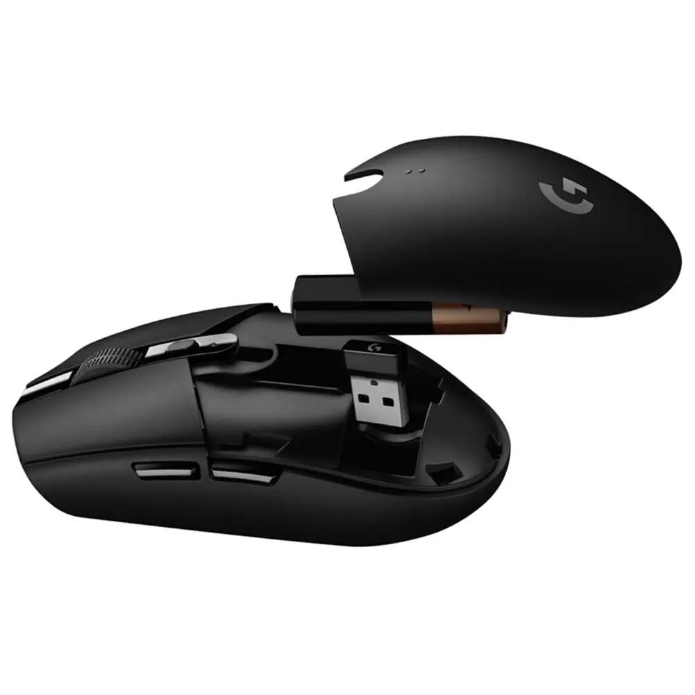 Logitech G304 Herní Bezdrátová Myš LIGHTSPEED 6 Programovatelných Tlačítek, USB HRDINA Senzor 12000DPI Nastavitelný Herní Optické Myši 5
