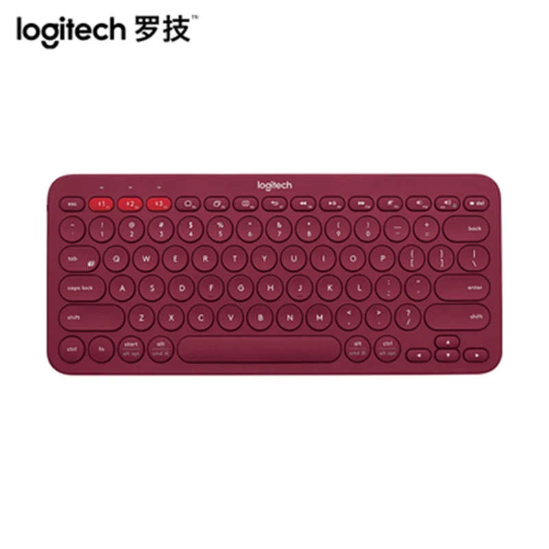 Logitech K380 bezdrátová Bluetooth klávesnice klávesnice mute klávesnice a myši sada K380, černá 4
