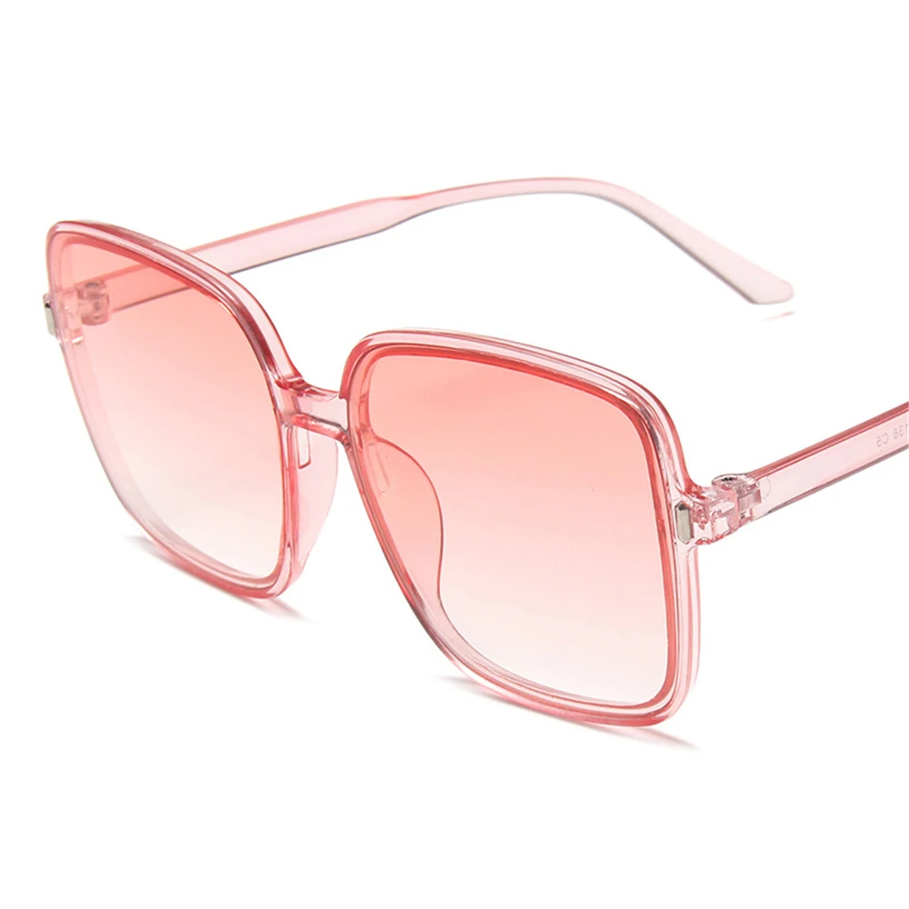 LongKeeper Nadrozměrné Náměstí Sluneční Brýle, Ženy, Luxusní Značky Značkové Brýle Vintage Sluneční Brýle Velký Rám Módní Brýle Gafas 4