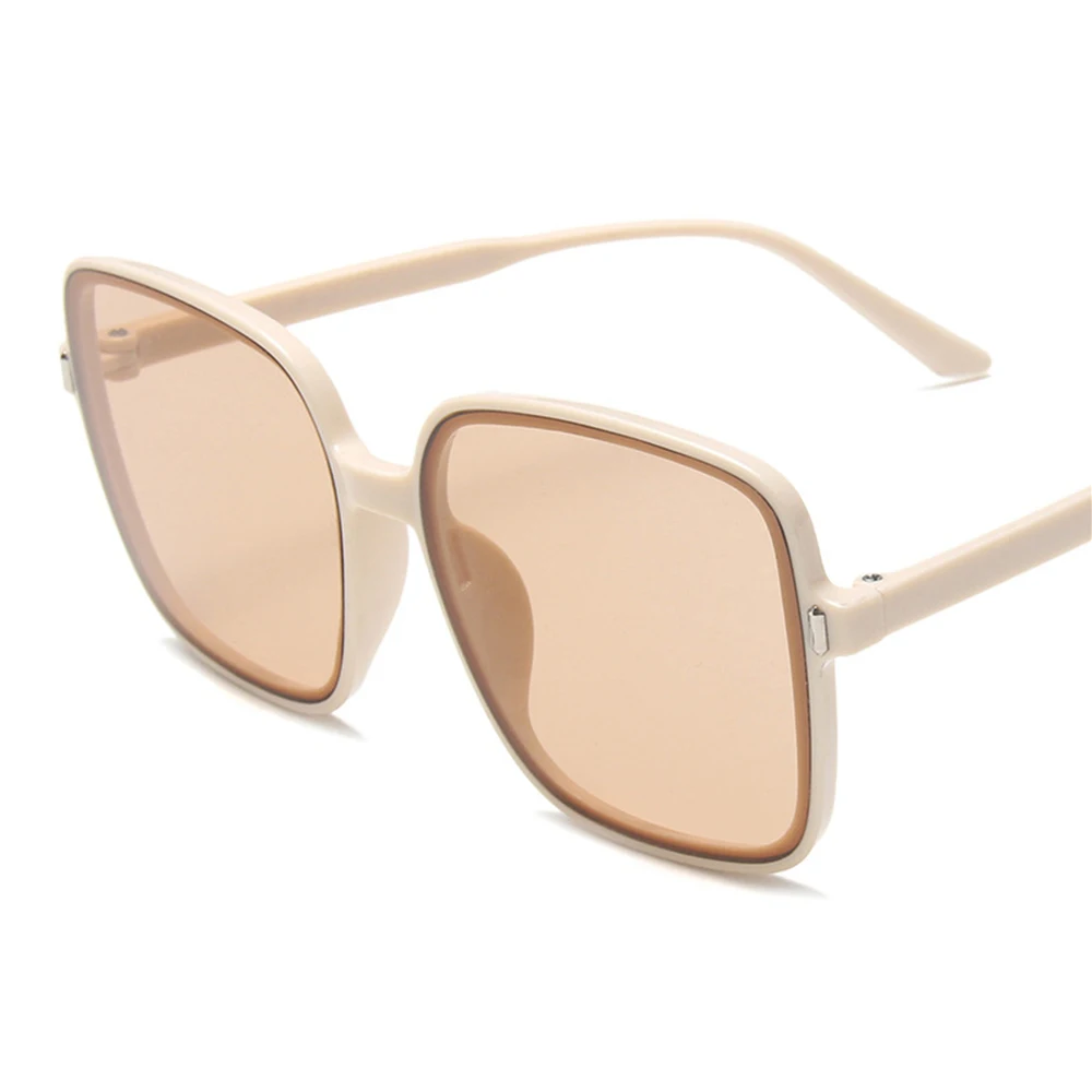 LongKeeper Nadrozměrné Náměstí Sluneční Brýle, Ženy, Luxusní Značky Značkové Brýle Vintage Sluneční Brýle Velký Rám Módní Brýle Gafas 5