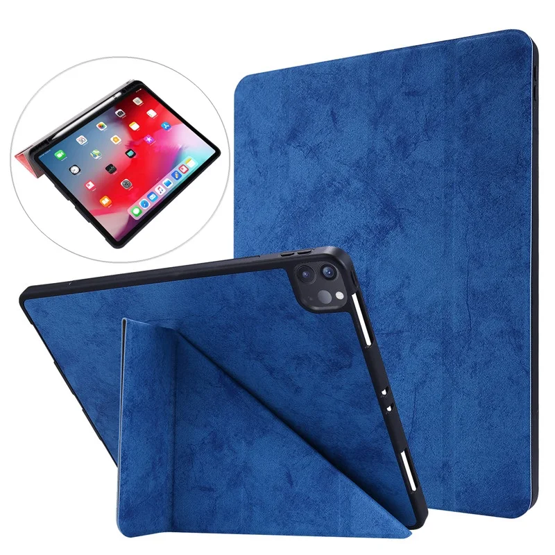 Luxusní Smart Folio Pouzdro Pro iPad Pro 12,9 2020 PU Kůže Flip Stand pouzdro pro iPad Pro12.9 4. generace 2020 Funda Capa Coque 0