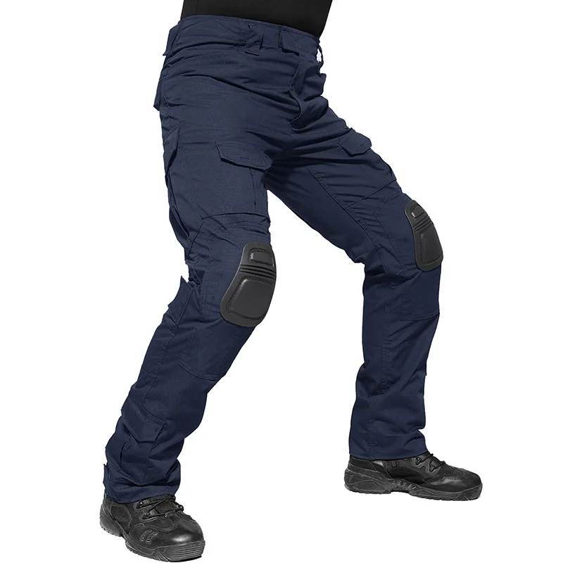 MAGCOMSEN Vojenské Taktické Kalhoty Mužů Rip-Stop Army Combat Kalhoty S Chrániče Kolen Maskovací Lov Airsoft Paintball Oblečení 1