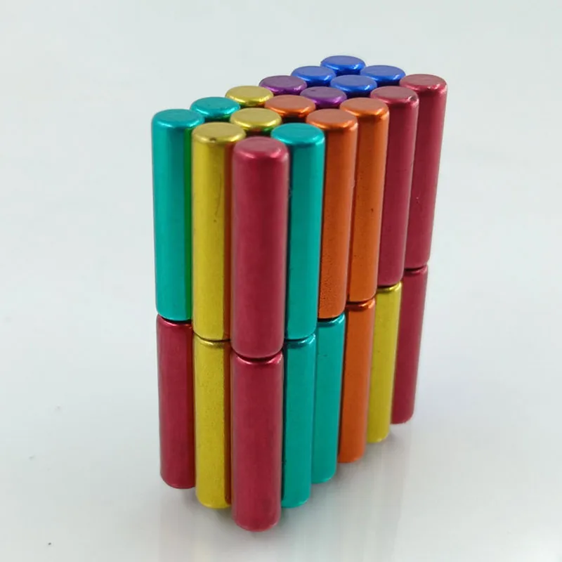Magnetické Stavební Bloky BuckBalls Magnet Přilepí Míč Bar Set Trénink Mozku Magic Puzzle 3D DIY Uvolnění Stresu Prsty Hračky 2