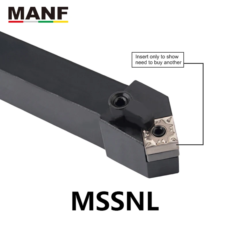 MANF 25mm MSSNR-2020K12 CNC Soustruh Nástroj Držák Soustružnických Držáků Vnější Nudné Držák Kov fréza Pro SNMG12 Vložky 3