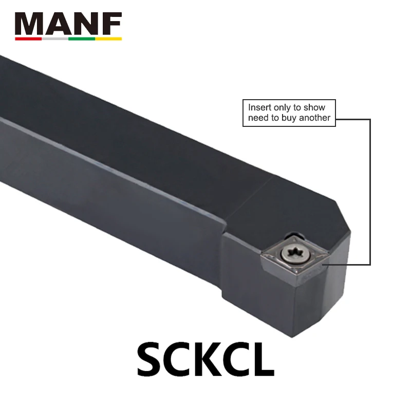 MANF CNC 10mm 12mm SCLCR-1010H06 Vnější Soustružení Nástroj Držitele CCMT09 Vložky Soustruh, Fréza Upne Oceli, nástroj pro soustruh 2