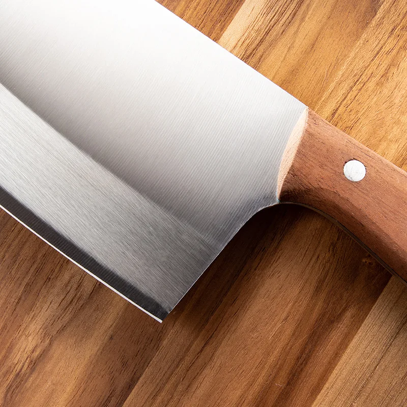 Maso Krájení Nůž 4CR14 z Nerezové Oceli Kuchyně Kuchař Sekáčkem na Vaření, Nůž, Ergonomická Rukojeť 3
