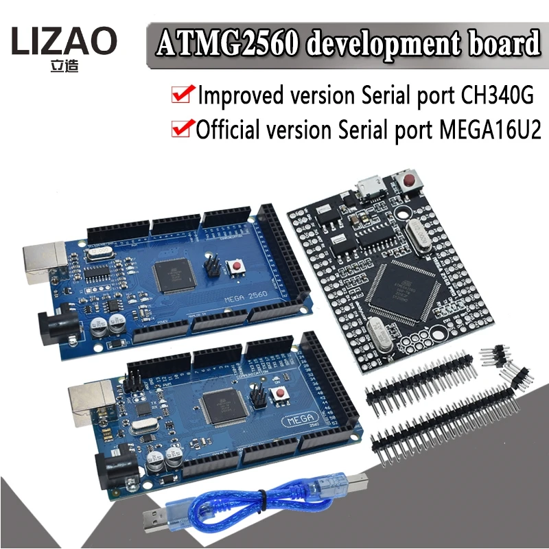 MEGA2560 MEGA 2560 R3 ATmega2560-16AU CH340G AVR USB board vývojová deska pro arduino MEGA2560 1