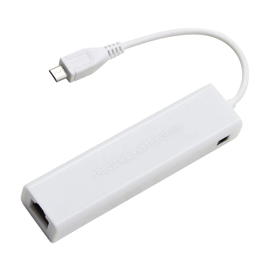 Micro USB OTG LAN ROZBOČOVAČ USB Port, Ethernet RJ45 pro Samsung Galaxy S4 S5 Note 3 0