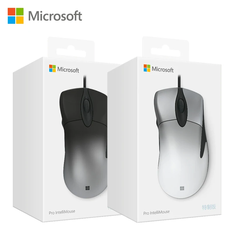 Microsoft Pro Původní myš IntelliMouse s PixArt PAW3389 16000DPI herní myš pro PC myš gamer overwatch Starcraft PUBG 1