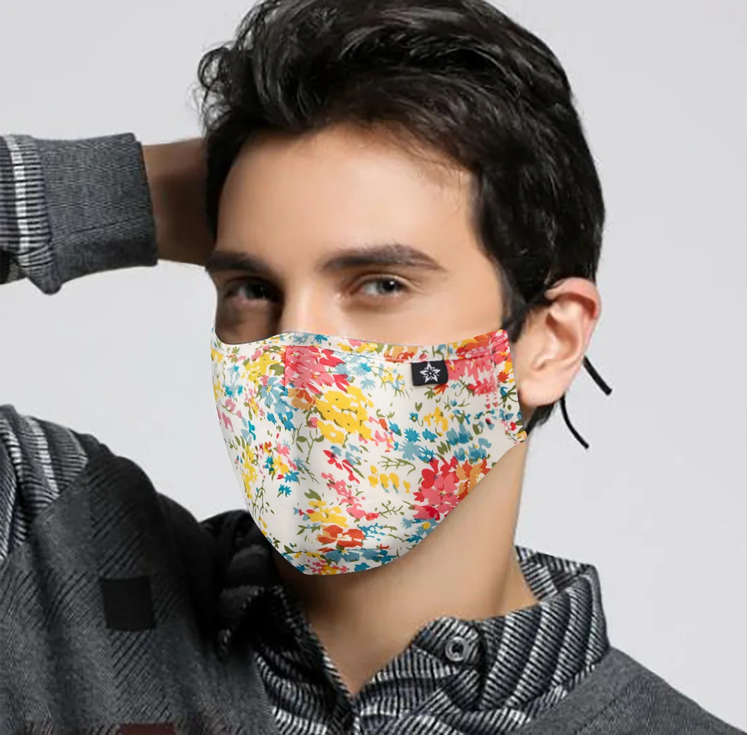MUŽI, ŽENY Módní Bavlněné PM2.5 Anti mlha smog ústa Prachu Maska + * Aktivní uhlíkový filtr papírový * bakterie důkaz Chřipky Maska na Obličej 0