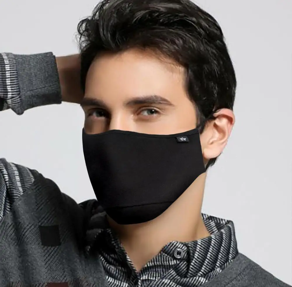 MUŽI, ŽENY Módní Bavlněné PM2.5 Anti mlha smog ústa Prachu Maska + * Aktivní uhlíkový filtr papírový * bakterie důkaz Chřipky Maska na Obličej 1