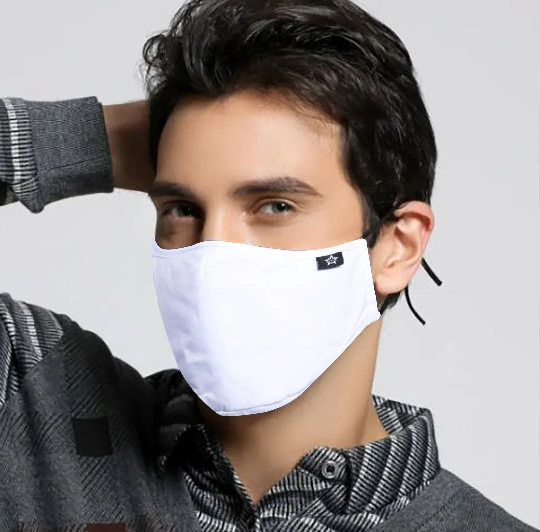MUŽI, ŽENY Módní Bavlněné PM2.5 Anti mlha smog ústa Prachu Maska + * Aktivní uhlíkový filtr papírový * bakterie důkaz Chřipky Maska na Obličej 5