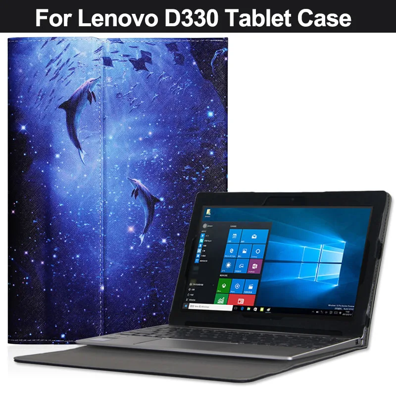Módní Pouzdro Kryt pro 10,1 palcový Lenovo D330 Tablet PC pro Lenovo D330 Pouzdro s dárek 3