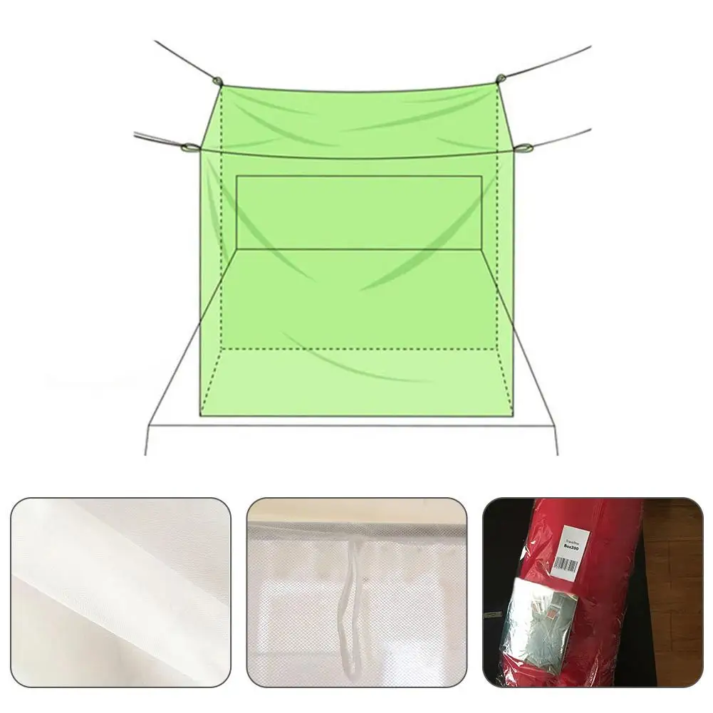 Nadrozměrné Moskytiéra S Bag Přenosné Camping Moskytiéra Ložní Prádlo Nádvoří Síť Proti Hmyzu Vnitřní A Venkovní, Sítě Proti Hmyzu 0