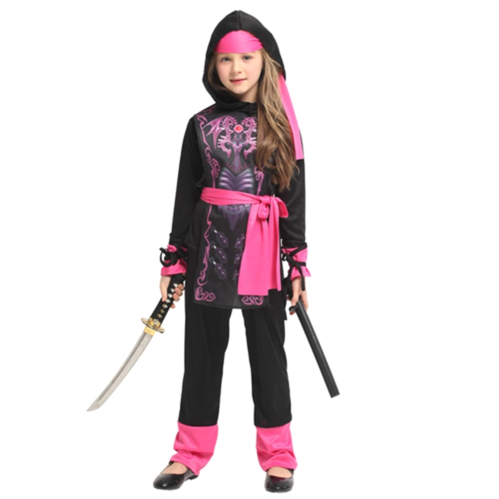 Ninja Kostým Dítě Ninjago Party Kostýmy Chlapci Dívky Halloween Maškarní Šaty Superhrdina Cosplay Ninja Oblek Děti Oblečení Set Dárek 1
