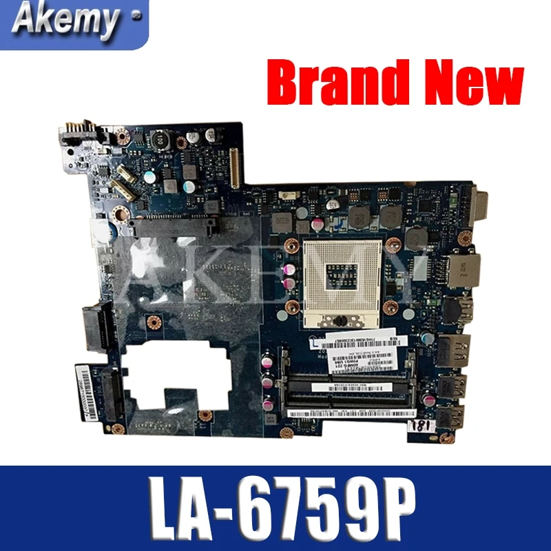 Notebook základní deska Pro Lenovo G470 PC základní Deska PIWG1 LA-6759P HDMI plné tesed DDR3 3