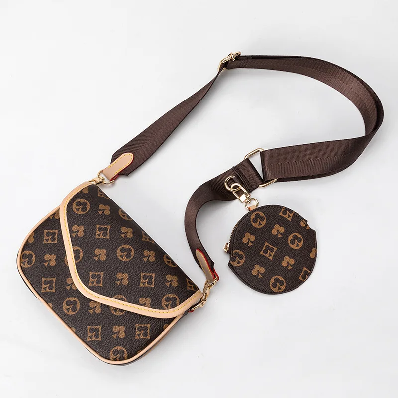 Nové dvou-in-one dámská taška módní taška přes rameno jehlové tašky luxusní kabelky designer 1