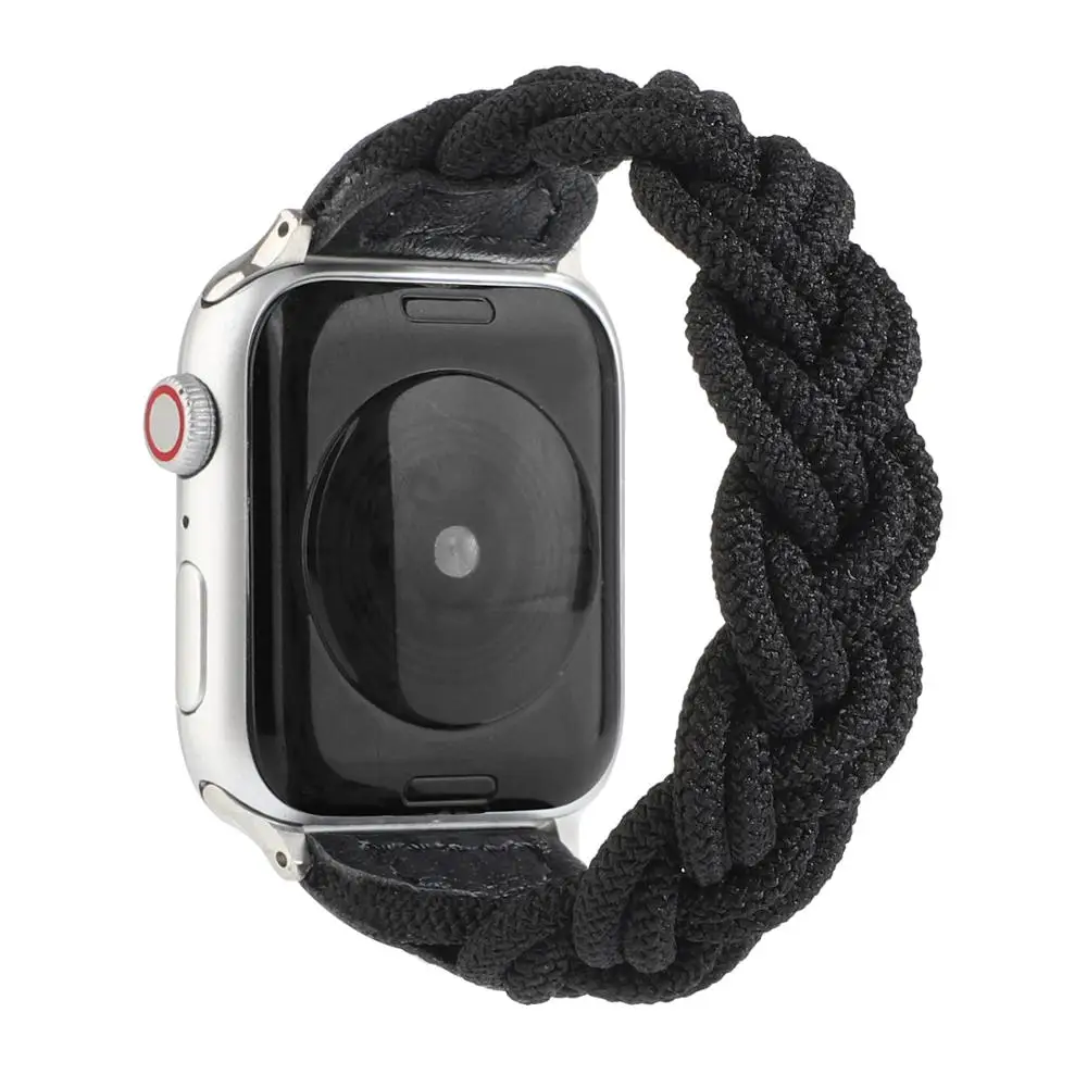 Nové Hodinky kapela Nylon opletené solo smyčka pro apple watches6 Se 5 4 44 mm 40 mm náramek pro iwatch 6 5 3 2 38 mm 42 mm náramek 1
