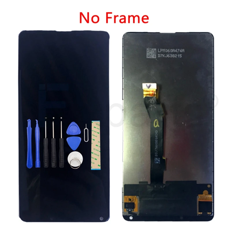 Nové Pro Xiaomi Mix 2S Mix2S LCD Displej Dotykový Displej Digitizer Shromáždění Skleněný Panel S Rámem Pro Xiaomi Mi Mix 2S +Nástroje 1