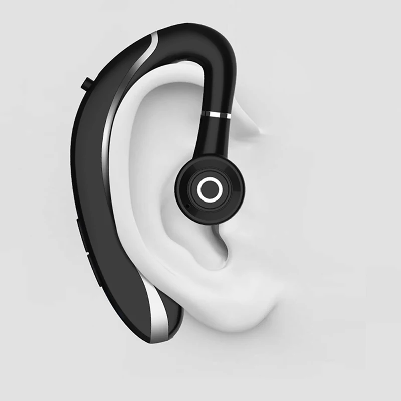 Nové Q10 Bezdrátová Sluchátka Sluchátka Ušní Háček Bluetooth 5.0 Sluchátka 300MAh Jeden Handfree s Mikrofonem pro Jízdu Sport PK V9 4