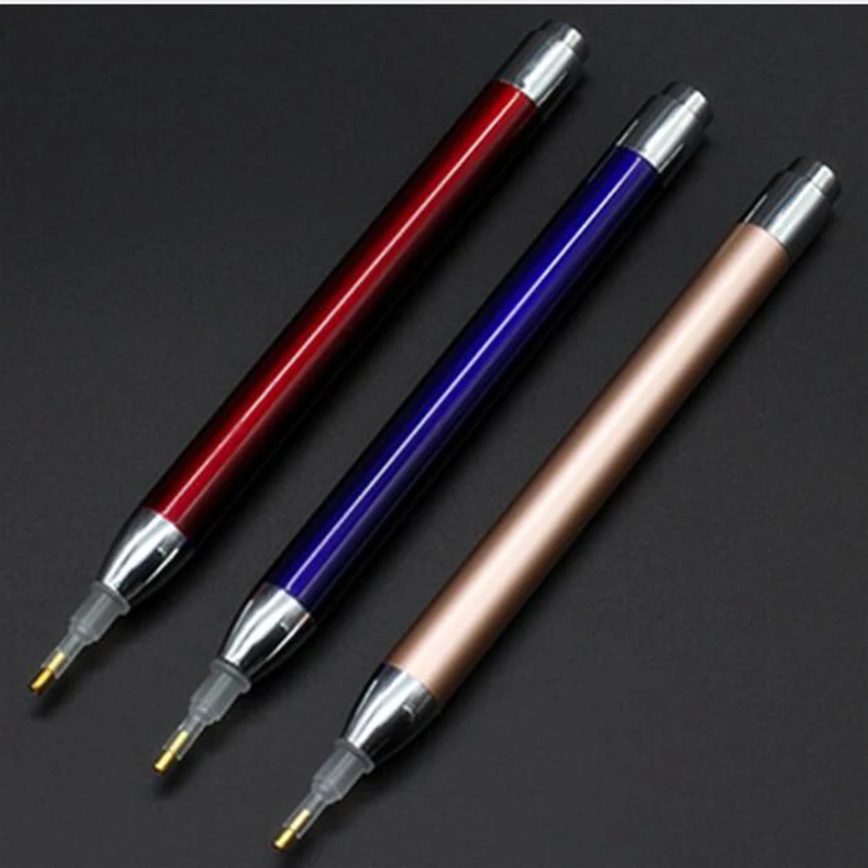 Nový diamond malování bod vrtačka pero osvětlení rychlý point drill světelné pero DIY univerzální tyč vrtáku artefakt držet vrtačku 0