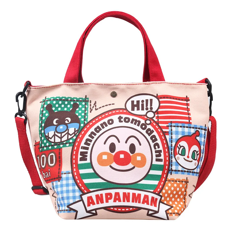 Nový Plyšový Batoh Děti Messenger Bag Rodič-dítě, Dívka, Roztomilý Japonec korejský Karikatura Anpanman Taška Přenosná Chlapec Tašky přes Rameno 0