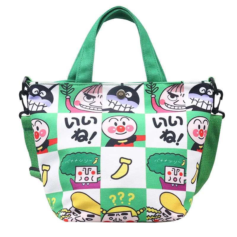 Nový Plyšový Batoh Děti Messenger Bag Rodič-dítě, Dívka, Roztomilý Japonec korejský Karikatura Anpanman Taška Přenosná Chlapec Tašky přes Rameno 2