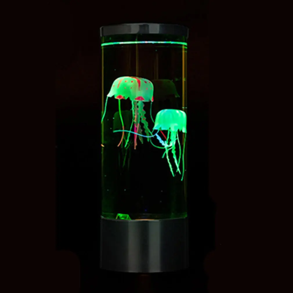 Nový USB Nabíjení Medúzy Lampa Led Barva Měnící se Domácí Dekoraci Noční Světlo Medúzy Akvárium Styl Led Lampy 3