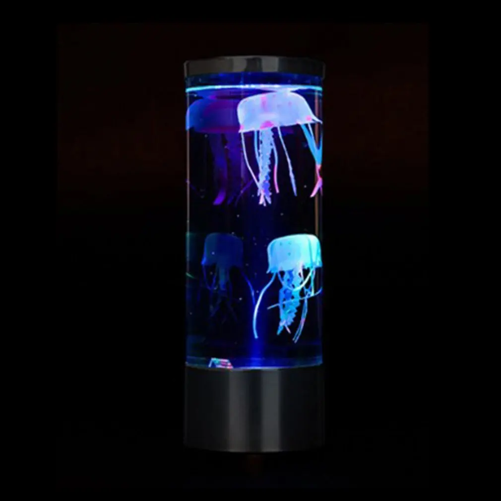 Nový USB Nabíjení Medúzy Lampa Led Barva Měnící se Domácí Dekoraci Noční Světlo Medúzy Akvárium Styl Led Lampy 4